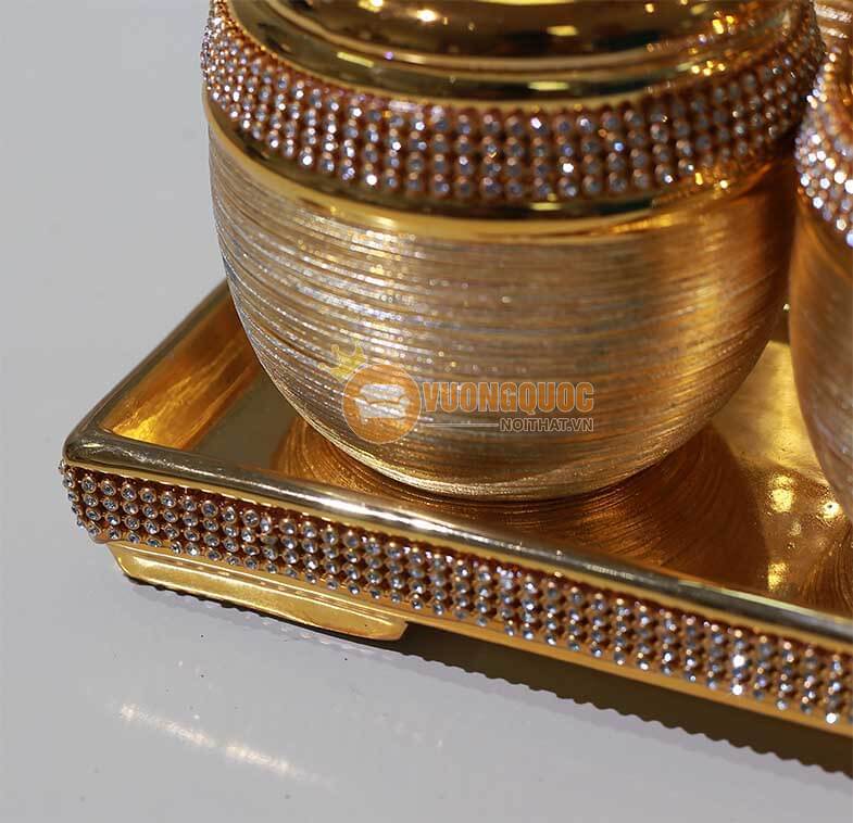 Hộp đựng kẹo candy jar trang trí DG678-3